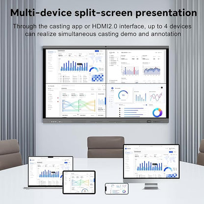 86" Smart Board, 4K Digital Whiteboard - Image 4