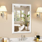 SMIROR Matte White Bathroom Mirror by SMIROR