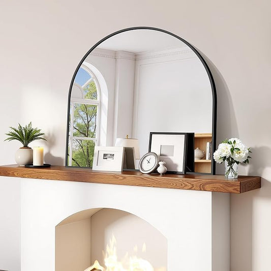 CIRCUMI Arched Wall Mirror, Metal Frame, Large Size by CIRCUMIMirror