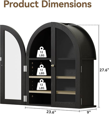 HOACT Arch Bathroom Wall Cabinet - Image 2