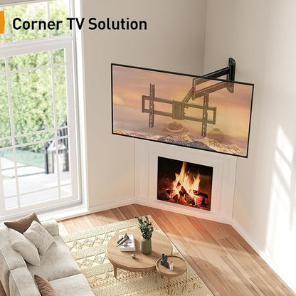 Perlegear Corner TV Wall Mount Long Arm TV Mount Bracket - Image 6
