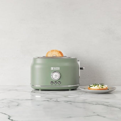 Haden Dorset 2 Slice Wide Slot Stainless Steel Toaster - Image 4