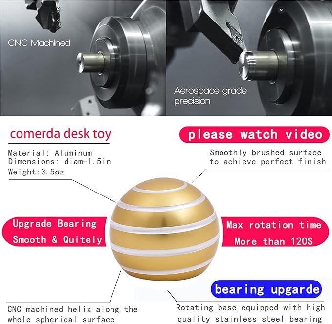 Desk-Fidget-Toys for Kinetic-Toy: Cool-Gadgets Cool-Stuff for Adults Kids Teens - Image 2