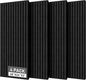HWLIYUTAI Acoustic Foam Panels, 4 Pack Soundproof Foam Wall Panels High Density by HWLIYUTAI