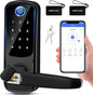 Smart Door Lock with Handle, Keyless Entry Digital Lock by MSR+X6