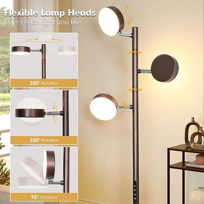 Benaep Tree Floor Lamp for Living Room - Image 5