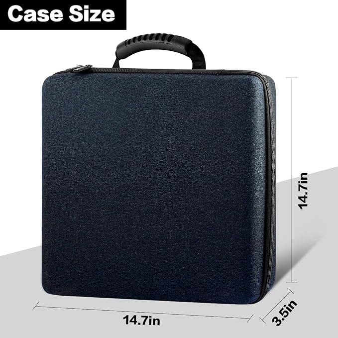 Comecase Extra Large Battery Organizer Storage Box, Garage Carrying Case Bag - Image 5