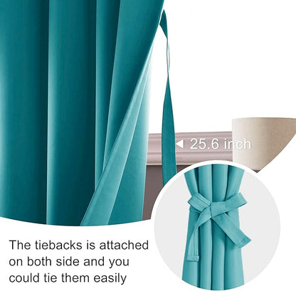 JIUZHEN Blackout Curtains for Bedroom - Image 5