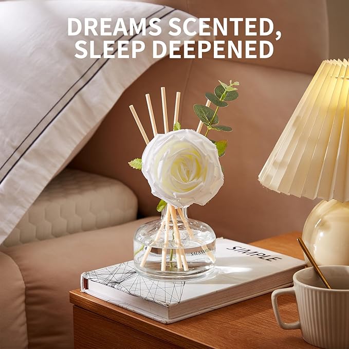 Reed Diffusers Set, 7.10 oz Flower Scented Diffuser - Image 6