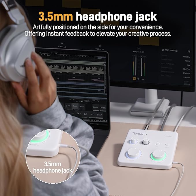 MAONO USB Audio Interface for PC: Interface - Image 9
