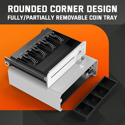 Tera Cash Register Drawer 13 inch: Auto Open - Image 3