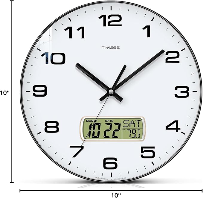 TIMESS Wall Clock, Ideal Modern Home, Office Decor - Image 6