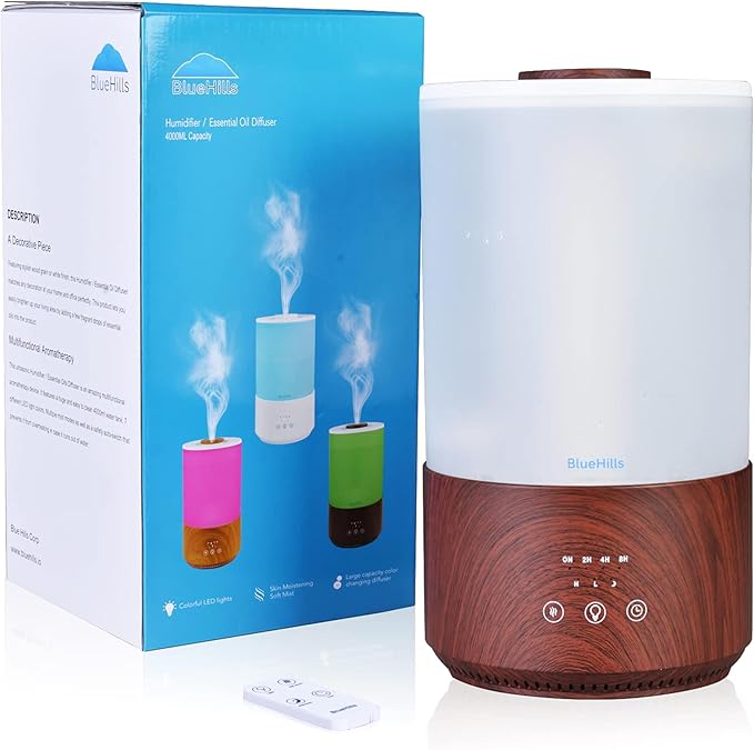 BlueHills Premium 4000 ml Tall Essential Oil Diffuser 4L 4 Liter 50 Hour Run - Image 6