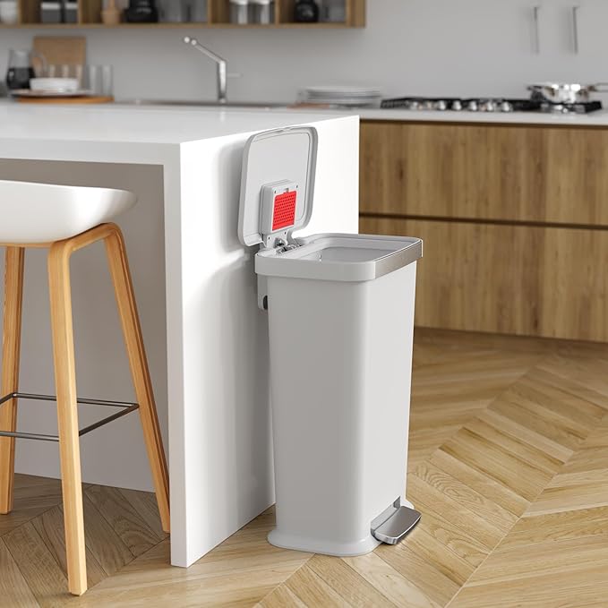 iTouchless SoftStep 13.2 Gal / 50L Step Pedal Kitchen Trash Can - Image 2