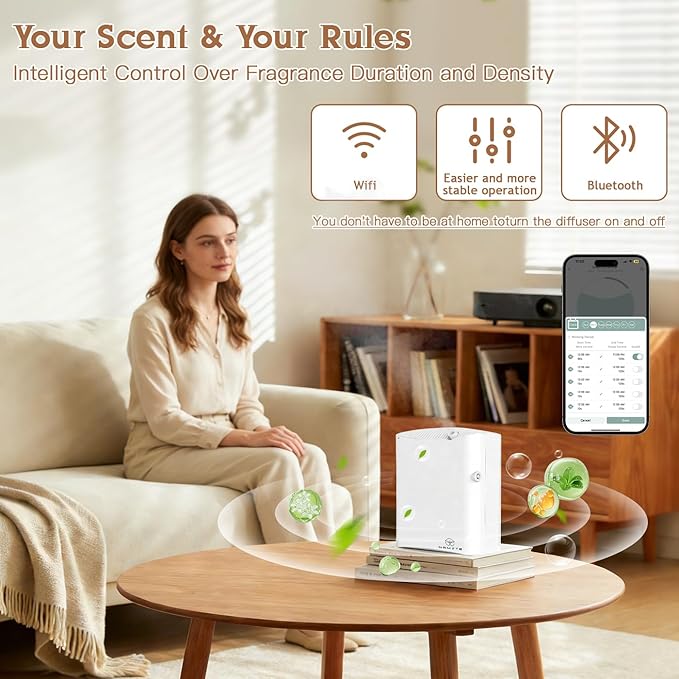 Waterless Essential Oil Diffuser HVAC Scent Machine - Image 2