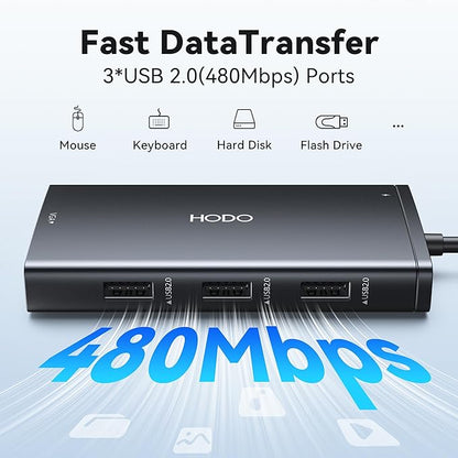 USB C Docking Station Dual Monitor Adapter - Image 8
