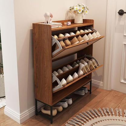 AVZEAR Narrow Shoe Storage Cabinet - Image 3