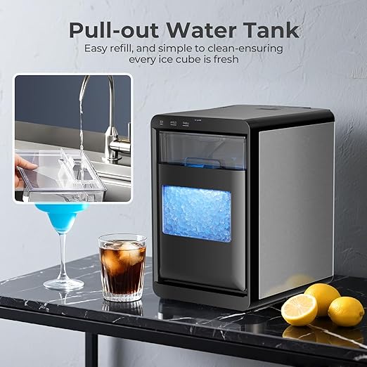 Antarctic Star Nugget Ice Maker Countertop - 44LB/Day - Image 5