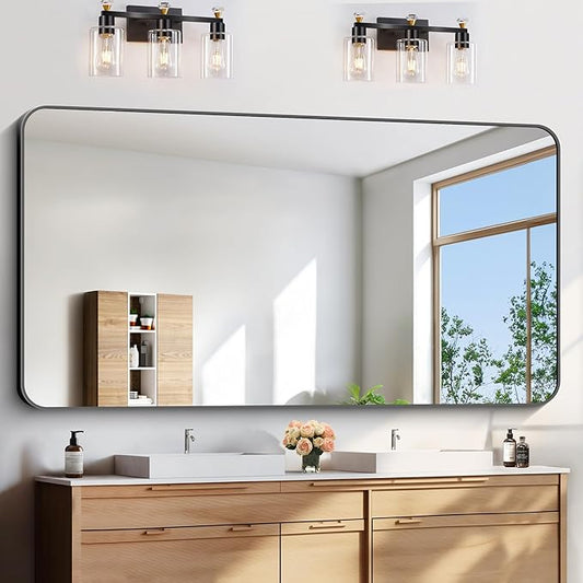FORBATH Large Bathroom Mirror 72x36 Inches by FORBATH