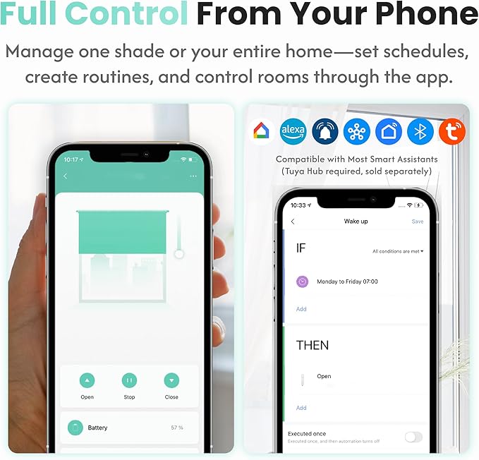 Aura Roller Smart Shade Driver, Remote Control & WiFi Dongle | Automate - Image 6