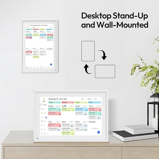 BOCT 10.1'' Digital Calendar Wall - Image 7