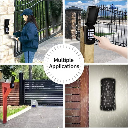 TOPENS TC188 Universal Wireless Wired Keypad Keyless Entry Keypad Waterproof - Image 2