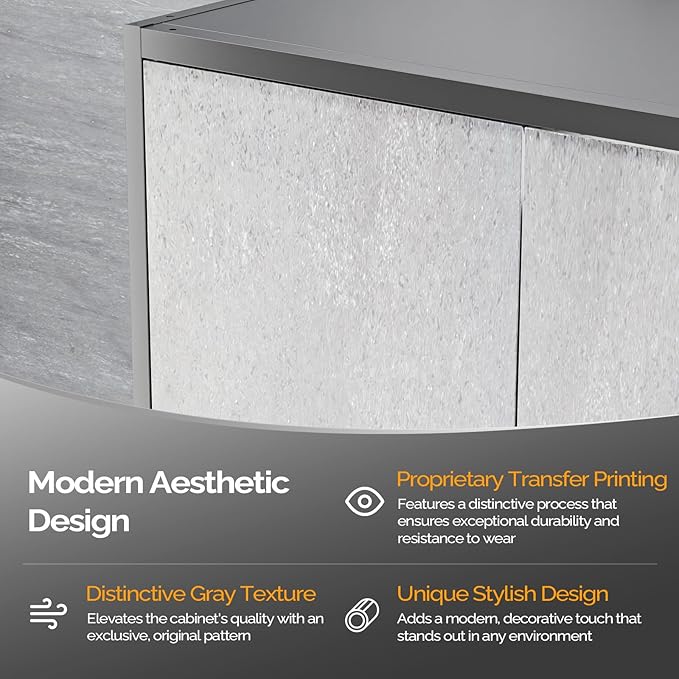 VINGLI Metal Storage Cabinet - Image 4
