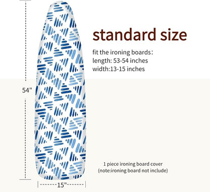 Bumkimue Ironing Board Cover and Pad, Standard Size 15x54 Inches, Heavy Duty - Image 2