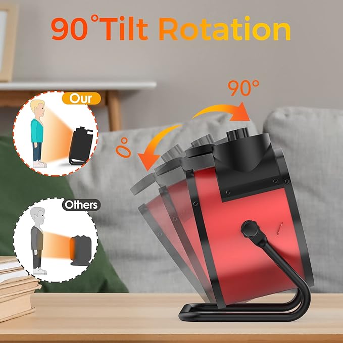1500W Electric Space Heater - Image 3