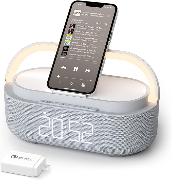 COLSUR Bluetooth Speaker Alarm Clock by COLSURCOLORYOURLIFE