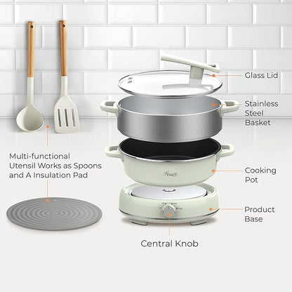 Rosewill 12.7 QT Electric Hot Pot Slow Cooker - Image 9