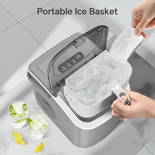 Crzoe Countertop Ice Maker Machine - Image 7