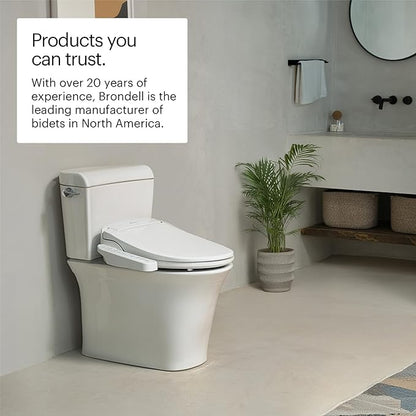 Brondell SE400-RW Swash SE400 Electric Bidet Toilet Seat - Image 9