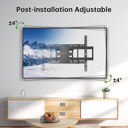 USX Mount Full Motion TV Wall Mount 42"-84" TVS, Fits 16" 18" or 24" Studs - Image 6