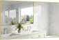 60"x30" Gold Bathroom Mirror for Wall, Metal Framed Large Vanity Mirror Over by Pocetry