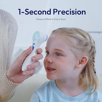 No-Touch Thermometer for Adults and Kids, 1-Second Fast Reading, Color-Coded - Image 3