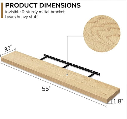 Fun Memories 55 Inch Floating Shelves - Image 3
