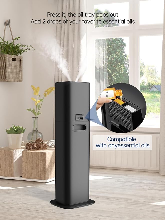 8L Smart Humidifiers for Bedroom Large Room, 2.1Gal Cool Mist Top Fill Diffuser - Image 7