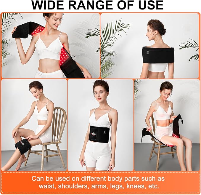 USUIE Red Light Therapy Belt, Infrared Light Therapy Wrap Red Light Therapy - Image 8