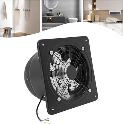 XUFOPLY 9.84 Inch Exhaust Fan, 110V 100W Wall Mounted Vent Fans 2600RPM Kitchen - Image 4