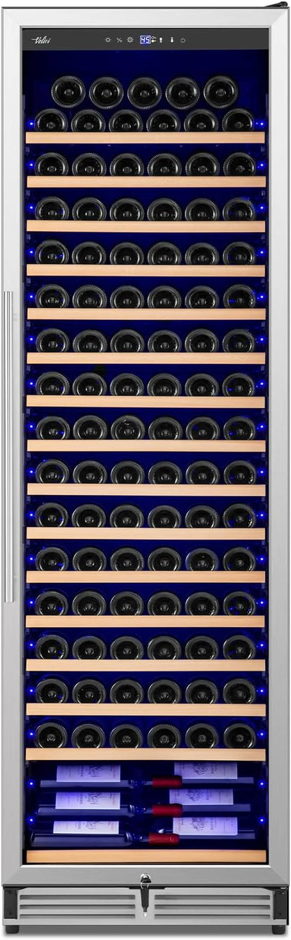 Upgraded 24 Inch Wine Cooler Refrigerator, 190 Bottles Wine Fridge - Image 9