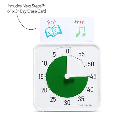 Time Timer Original 8" Visual Countdown Timer – Medium 60-Minute Silent - Image 2
