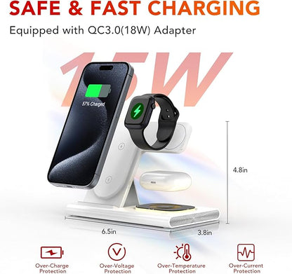 3 in 1 Foldable Charging Station - Image 5