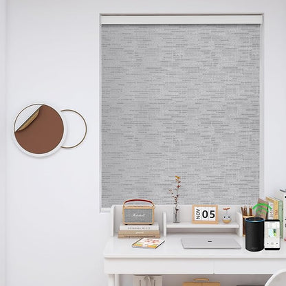 ZSHINE Motorized Blackout Window Blinds Customize Width Remote Control Wireless - Image 7