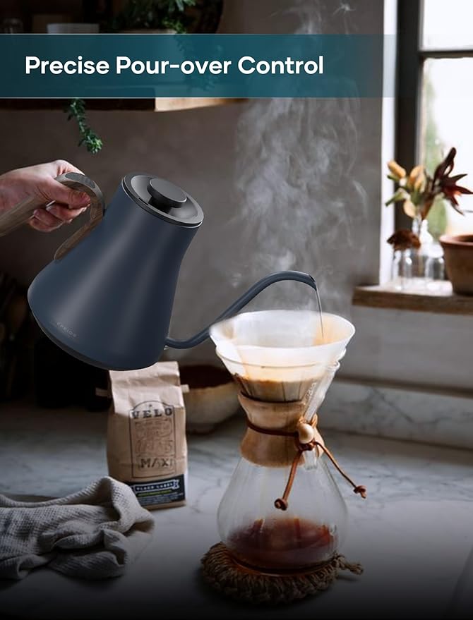 Electric Kettles, INTASTING Gooseneck Electric Kettle, ±1℉ Temperature Control - Image 2
