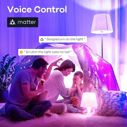 Linkind Matter Smart Light Bulb, WiFi Smart Bulbs - Image 6