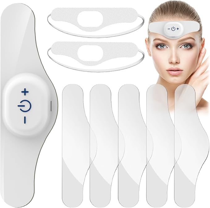 Electric Headache Migraine Relief Head Massager Rechargeable TENS Units Digital by JICHAMOXY