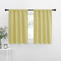 NICETOWN Blackout Curtains for RV Windows, Paler Yellow, 2 Panels, Room by NICETOWN
