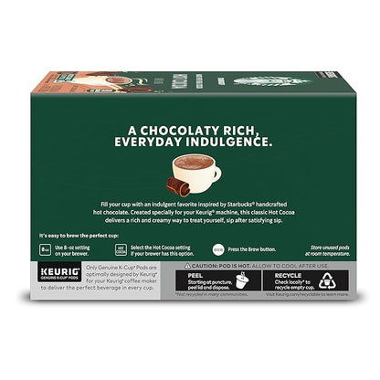 Starbucks K-Cup Coffee Pods, Flavored Hot Cocoa, Classic Hot Cocoa, 60 Keurig - Image 8