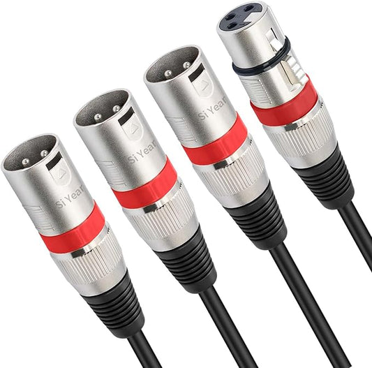 SiYear XLR Splitter Cable 3 Way by SiYear